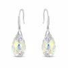 Diamond Sky Jewelry Sidabriniai auskarai moterims DiamondSky „Baroque III (Aurora Borealis)“ su Swarovski kristalais