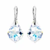 Diamond Sky Jewelry Sidabriniai auskarai moterims DiamondSky „Baroque V (Aurora Borealis)“ su Swarovski kristalais