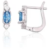 Diamond Sky Jewelry Sidabriniai auskarai su cirkoniais „Teardrop Glow IV“