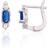 Diamond Sky Jewelry Sidabriniai auskarai su cirkoniais „Teardrop Glow V“