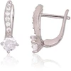 Diamond Sky Jewelry Sidabriniai auskarai su cirkoniais „Junona XXXIII“