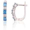 Diamond Sky Jewelry Sidabriniai auskarai su cirkoniais „Kamelija V“