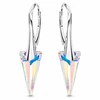 Diamond Sky Jewelry Sidabriniai auskarai „Spike II (Aurora Borealis)“ su Swarovski® kristalais