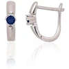 Diamond Sky Jewelry Sidabriniai auskarai su cirkoniais „Elegantiška kilpa“