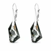 Diamond Sky Jewelry Sidabriniai auskarai „Hyperborea (Sidabrinis Night)“ su Swarovski® kristalais