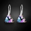 Diamond Sky Jewelry Sidabriniai auskarai „Osiris (Vitrail Light)“ su Swarovski® kristalais