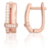 Diamond Sky Jewelry Sidabriniai auskarai su cirkoniais „Camille III“
