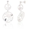 Diamond Sky Jewelry Sidabriniai auskarai-vinukai „Stellar Orbit“
