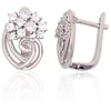 Diamond Sky Jewelry Sidabriniai auskarai su cirkoniais „The Snow Queen“