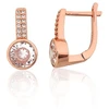 Diamond Sky Jewelry Sidabriniai auskarai su cirkoniais „Celeste II“