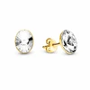 Diamond Sky Jewelry Sidabriniai auskarai moterims DiamondSky „Clarice V“ su Swarovski kristalais