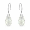 Diamond Sky Jewelry Sidabriniai auskarai moterims DiamondSky „Baroque III (Moonlight)“ su Swarovski kristalais