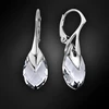 Diamond Sky Jewelry Sidabriniai auskarai „Baroque II (Light Chrome)“ su Swarovski® kristalais