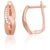 Diamond Sky Jewelry Sidabriniai auskarai su cirkoniais „Adriana“