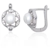 Diamond Sky Jewelry Sidabriniai auskarai su cirkoniais ir perlais „Marielle IV“