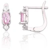 Diamond Sky Jewelry Sidabriniai auskarai su cirkoniais „Teardrop Glow III“