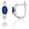 Diamond Sky Jewelry Sidabriniai auskarai su cirkoniais „Sidabrinis Mist VI“