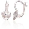 Diamond Sky Jewelry Sidabriniai auskarai „Bermudų Trikampis“