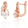 Diamond Sky Jewelry Sidabriniai auskarai su cirkoniais „Juno III“