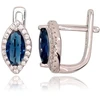 Diamond Sky Jewelry Sidabriniai auskarai su cirkoniais „Aleksandrija III“