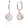 Diamond Sky Jewelry Sidabriniai auskarai „Vortex II“