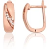 Diamond Sky Jewelry Sidabriniai auskarai su cirkoniais „City Lights IV“