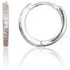 Diamond Sky Jewelry Sidabriniai auskarai-žiedai su cirkoniais „Megan III“