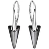 Diamond Sky Jewelry Sidabriniai auskarai „Spike II (Sidabrinis Night)“ su Swarovski® kristalais