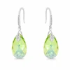 Diamond Sky Jewelry Sidabriniai auskarai „Baroque III (Peridot AB)“ su Swarovski® kristalais