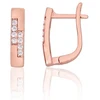 Diamond Sky Jewelry Sidabriniai auskarai su cirkoniais „Camille V“