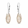 Diamond Sky Jewelry Sidabriniai auskarai „Enchanté“ (Rose Patina) iš 925 prabos sidabro su Swarovski kristalais