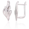 Diamond Sky Jewelry Sidabriniai auskarai su cirkoniais „Ice Charm II“