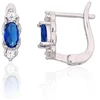 Diamond Sky Jewelry Sidabriniai auskarai su cirkoniais „Teardrop Glow V“