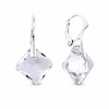Diamond Sky Jewelry Sidabriniai auskarai „Shimmer“ su Swarovski® kristalais