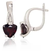 Diamond Sky Jewelry Sidabriniai auskarai su granatais „Temptation“