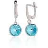 Diamond Sky Jewelry Sidabriniai auskarai „Vortex IV“