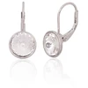 Diamond Sky Jewelry Sidabriniai auskarai „Vortex XII“