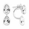 Diamond Sky Jewelry Sidabriniai auskarai „Dew Drop“ su Swarovski® kristalais