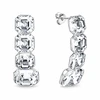 Diamond Sky Jewelry Sidabriniai auskarai moterims DiamondSky „Imperial“ su Swarovski kristalais