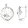 Diamond Sky Jewelry Sidabriniai auskarai „Claris IX“