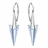 Diamond Sky Jewelry Sidabriniai auskarai „Spike II (Mėlyna Shade)“ su Swarovski® kristalais