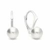 Diamond Sky Jewelry Sidabriniai auskarai „Rani (Light Pilkas)“ su Swarovski® perlais