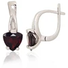 Diamond Sky Jewelry Sidabriniai auskarai su granatais „Temptation“