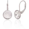 Diamond Sky Jewelry Sidabriniai auskarai „Vortex XII“
