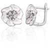 Diamond Sky Jewelry Sidabriniai auskarai su cirkoniais ir emaliu „Tango III“
