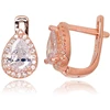 Diamond Sky Jewelry Sidabriniai auskarai su cirkoniais „Kristalo Lašas V“