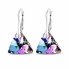 Diamond Sky Jewelry Sidabriniai auskarai „Osiris (Vitrail Light)“ su Swarovski® kristalais