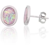 Diamond Sky Jewelry Sidabriniai auskarai su opalitu „Mėnulio Žavesys XVIII“
