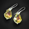 Diamond Sky Jewelry Sidabriniai auskarai „Baroque IV (Aurora Borealis)“ su Swarovski® kristalais
