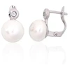 Diamond Sky Jewelry Sidabriniai auskarai su cirkoniais ir perlais „Galos III“